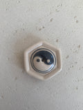 Ying yang incense holder