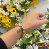 Crazy Lace Agate Chip bracelet