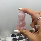 rose quartz buddha
