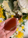 Carnelian thumbstone