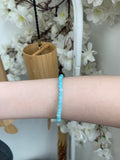 Amazonite facet bracelet