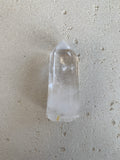 Clear quartz polished point