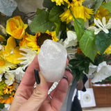 Clear quartz cylinder