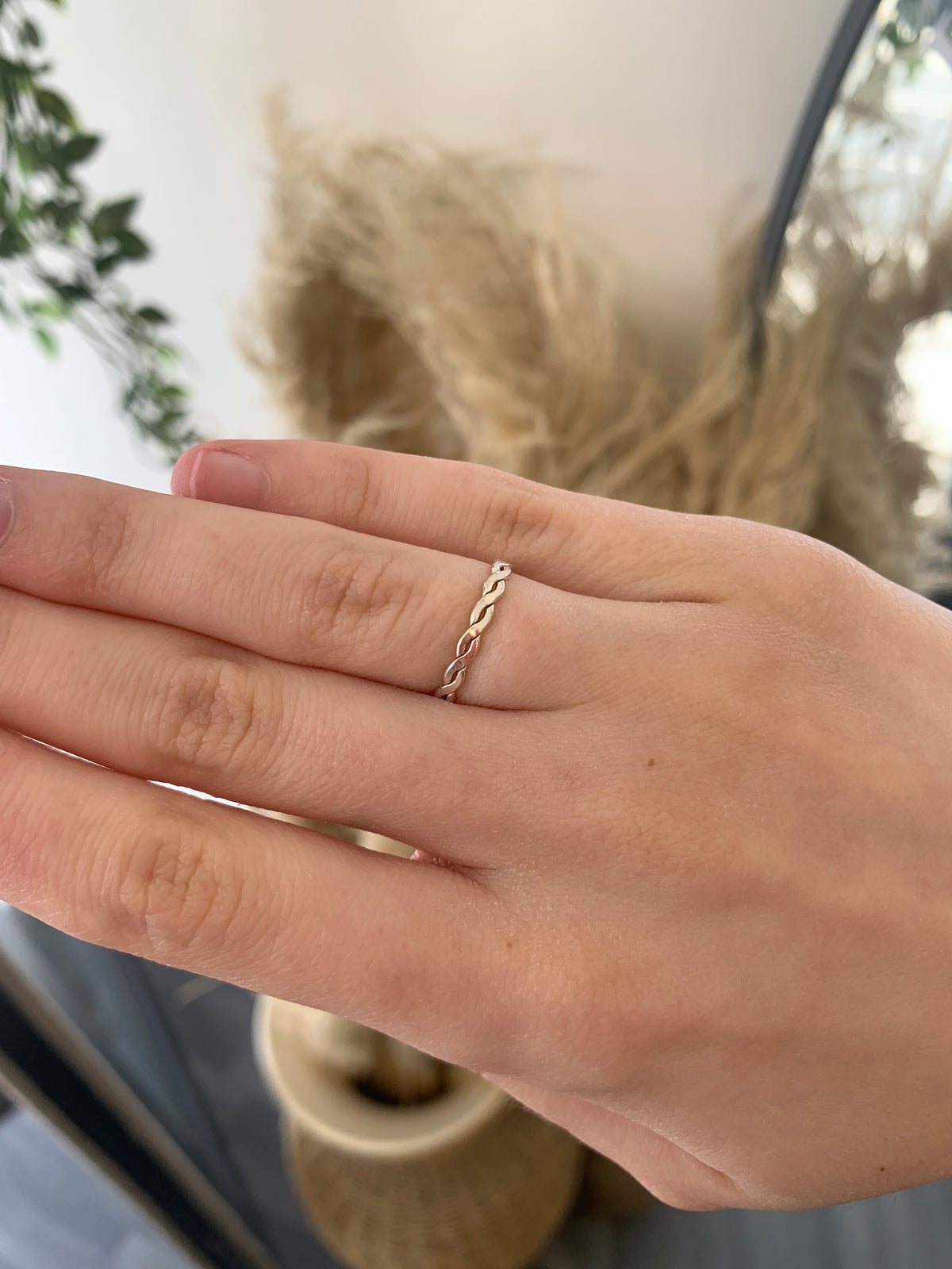 Sterling Silver Braided Ring
