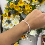 Rose quartz Facet