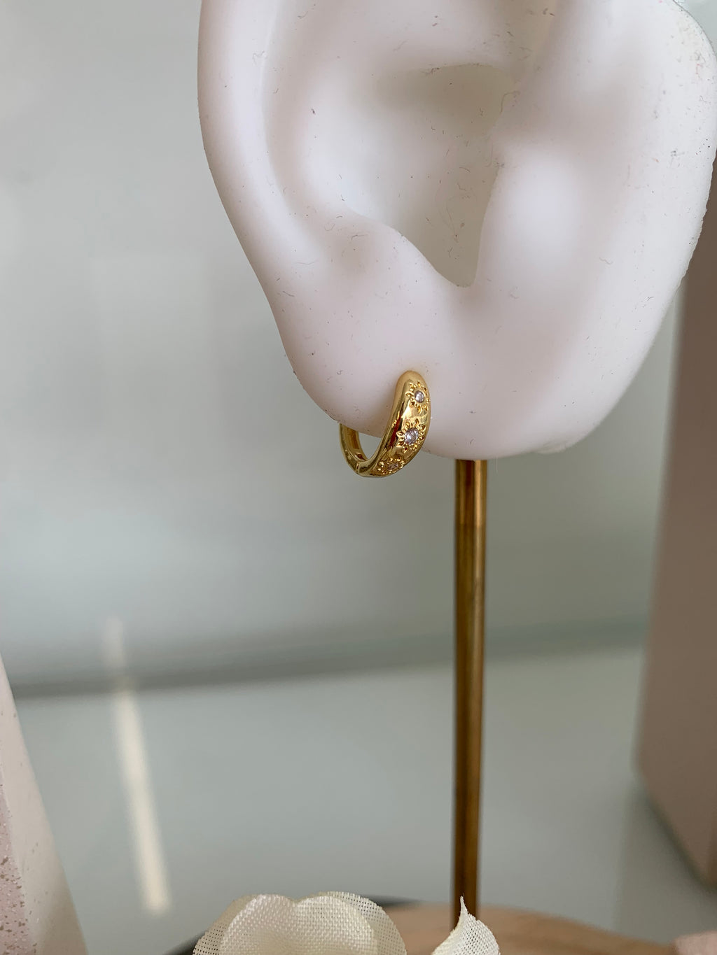 Celestial Pave Huggies