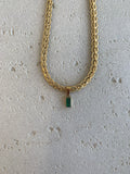 Gold link pendant chain