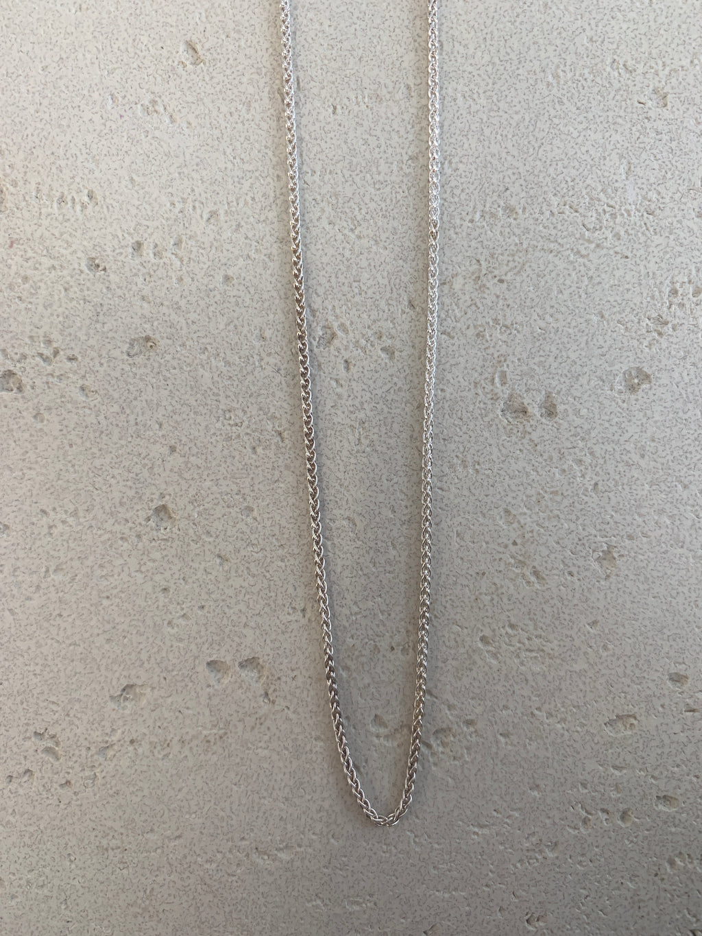 16” Sterling silver chain