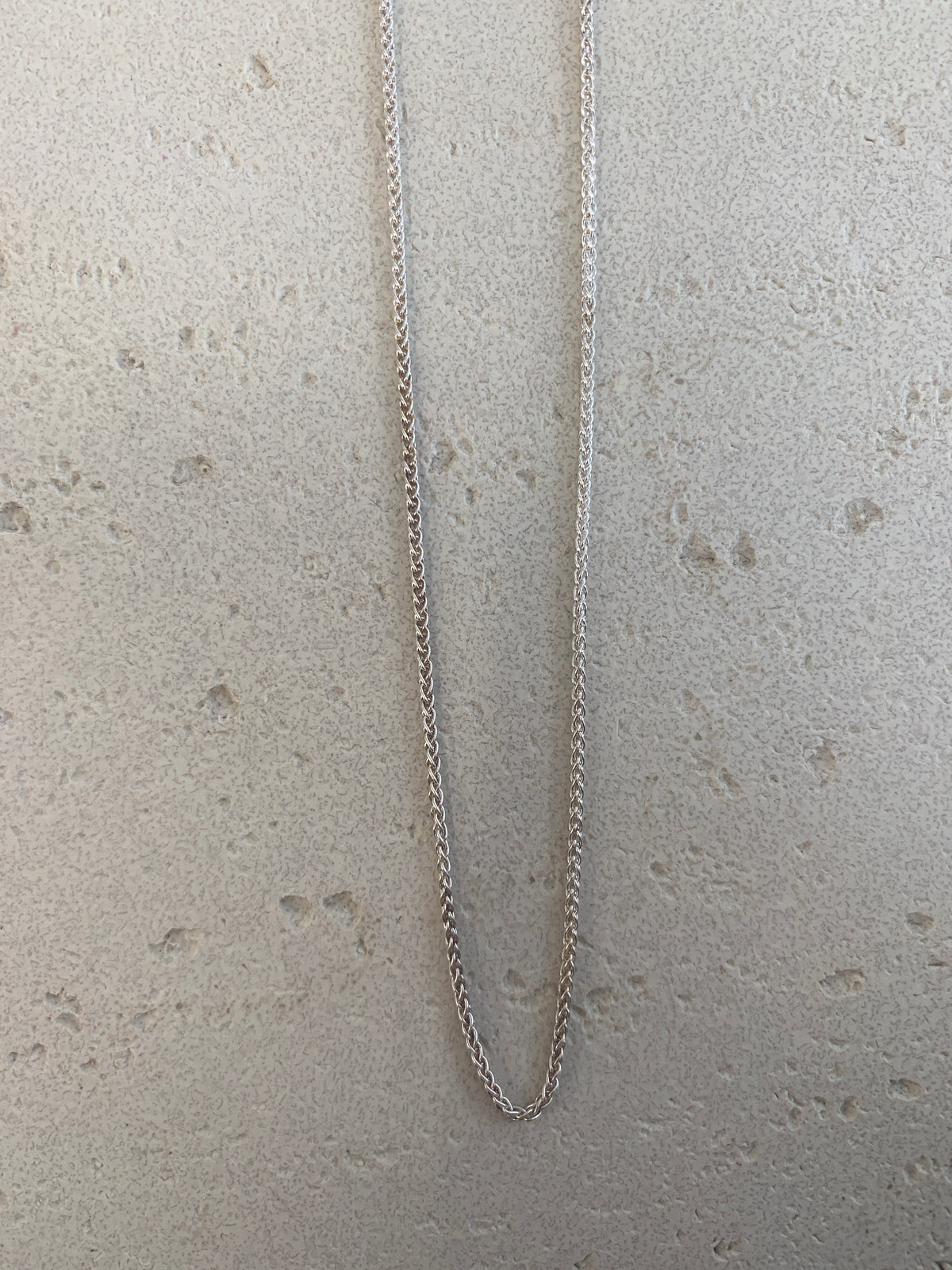 16” Sterling silver chain