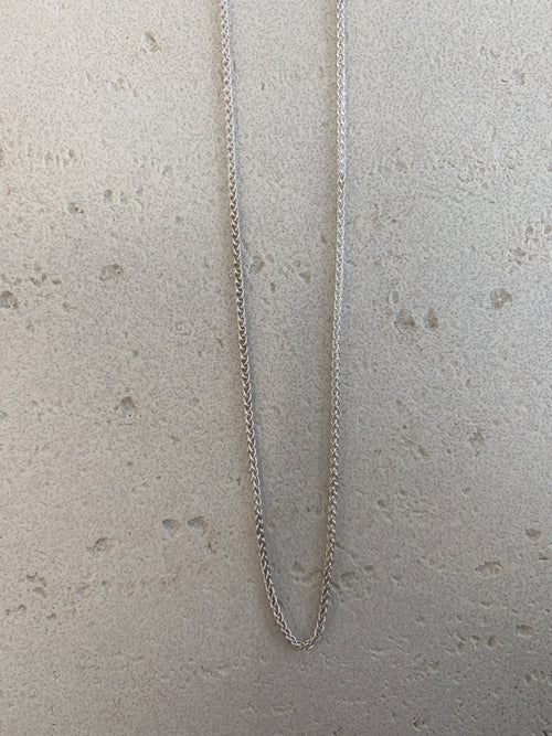 16” Sterling silver chain