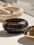 Black Engraved Resin burner
