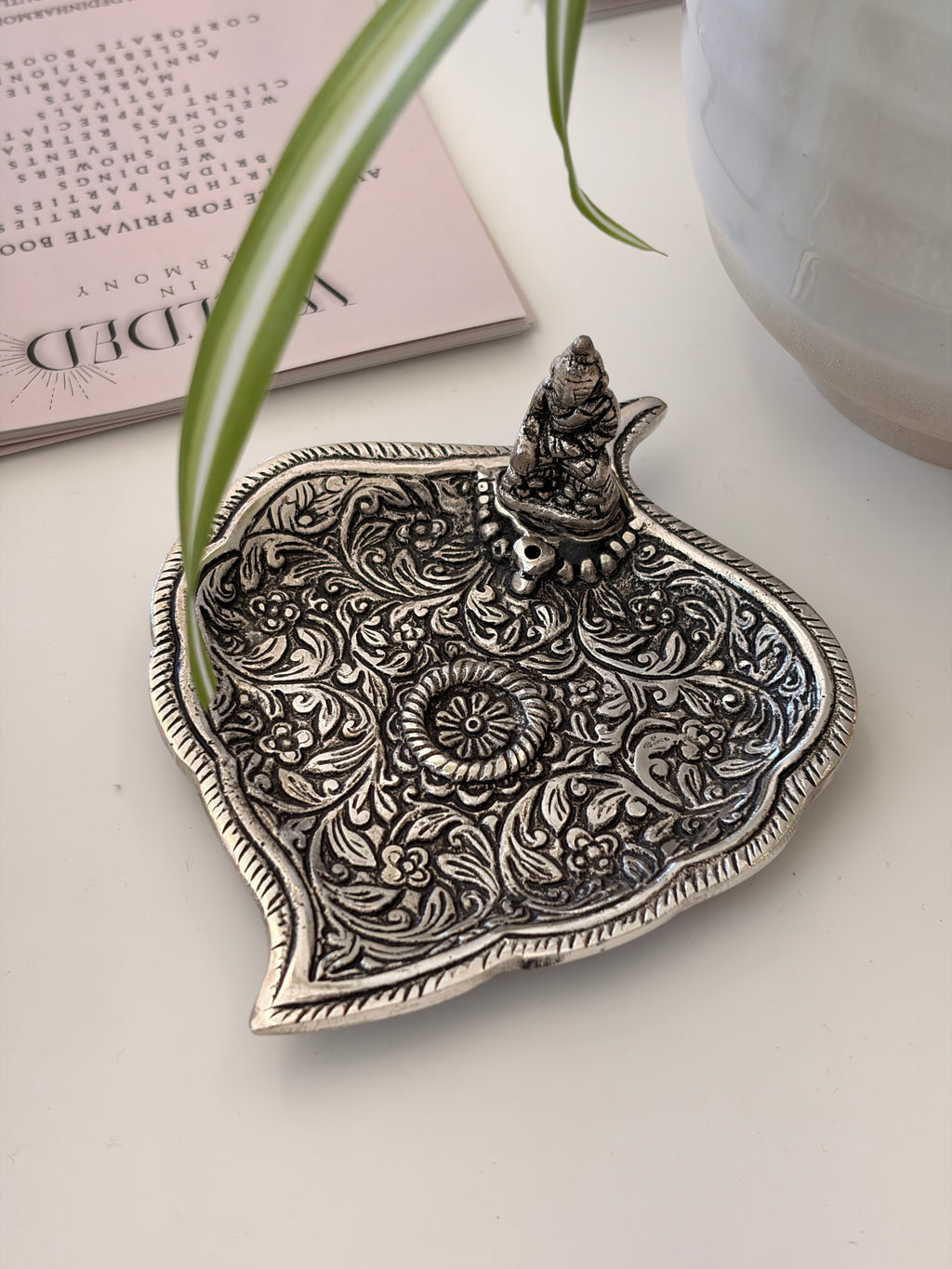 Buddha Leaf incense holder