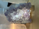 Amethyst Druze lamp