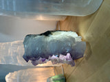 Amethyst Druze lamp