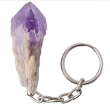 Amethyst large keyring
