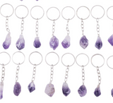 Mini Amethyst Keyring