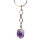 Mini Amethyst Keyring