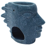 Wind swept oil burner