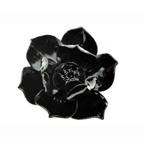 Black lotus incense holder