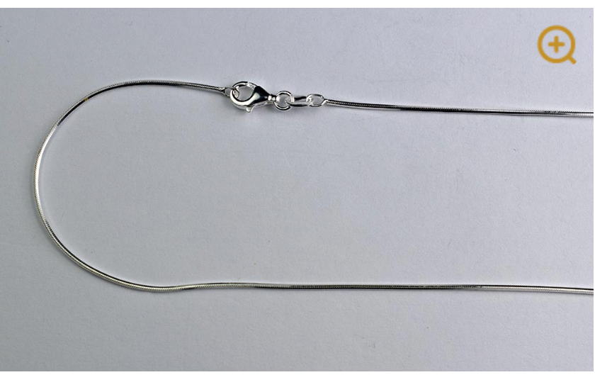 snake 925 silver 16"