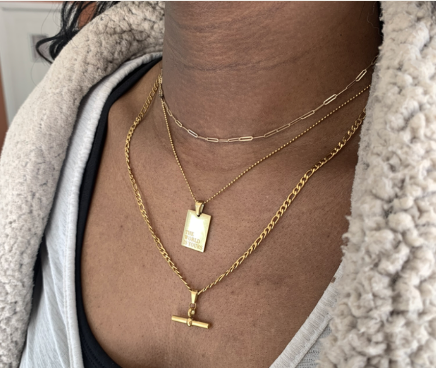 T-bar necklace