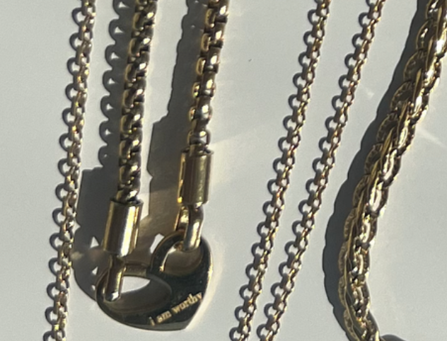 You are worthy necklace