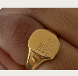 The world is yours ring