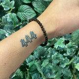 Golden obsidian XS bead bracelet