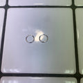 silver hoops xs (53875)