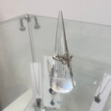 moonstone lotus ring