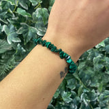 Malachite Chip bracelet